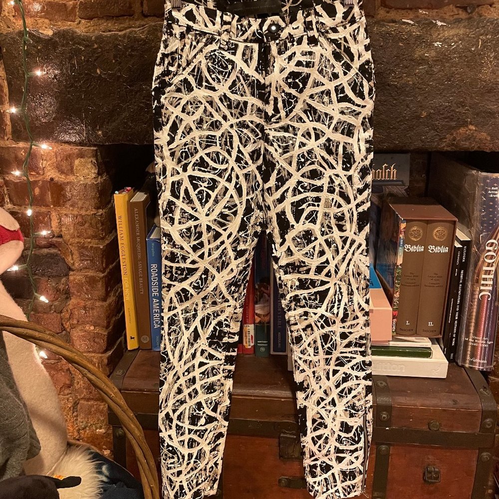 Proenza Schouler x J Brand Graffiti Jeans
